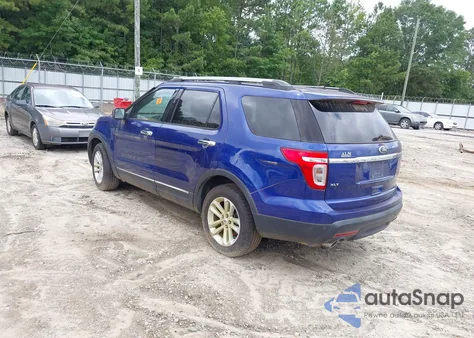 2013 Ford Explorer Xlt из США, поврежденный, VIN 1FM5K7D86DGA28810